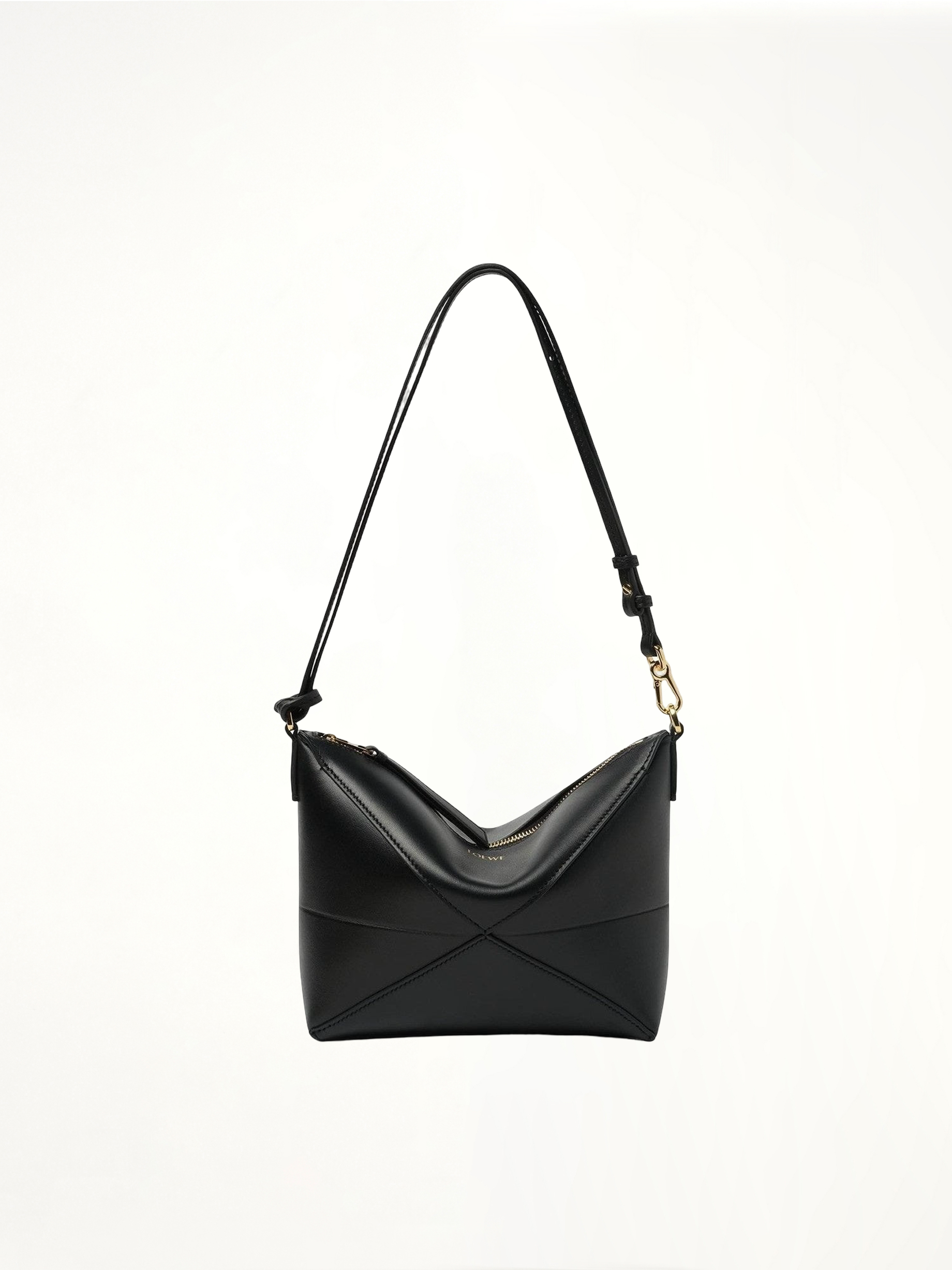 Puzzle Fold Pouch in Black