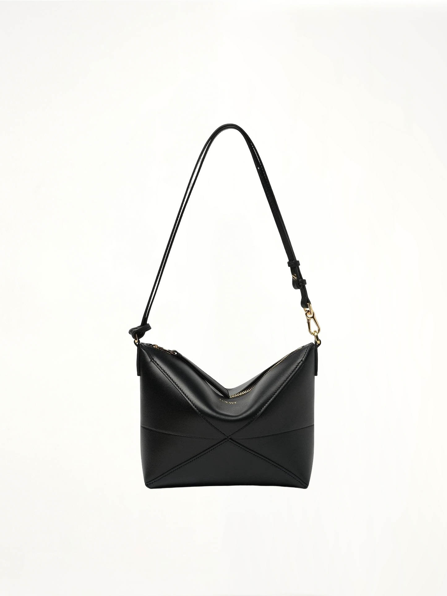 Puzzle Fold Pouch in Black