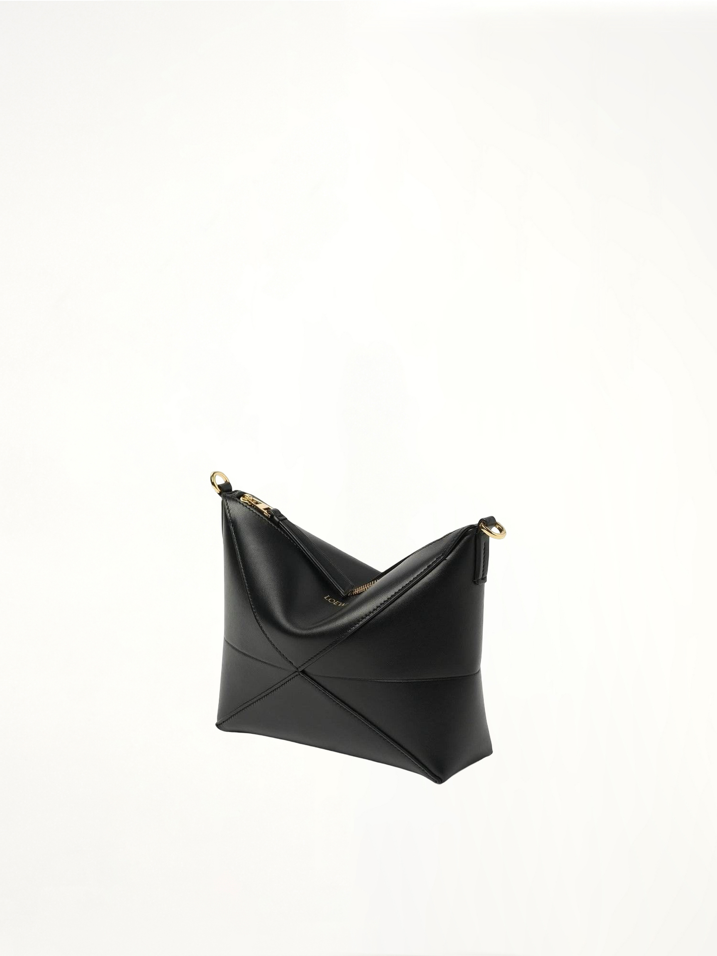 Puzzle Fold Pouch in Black
