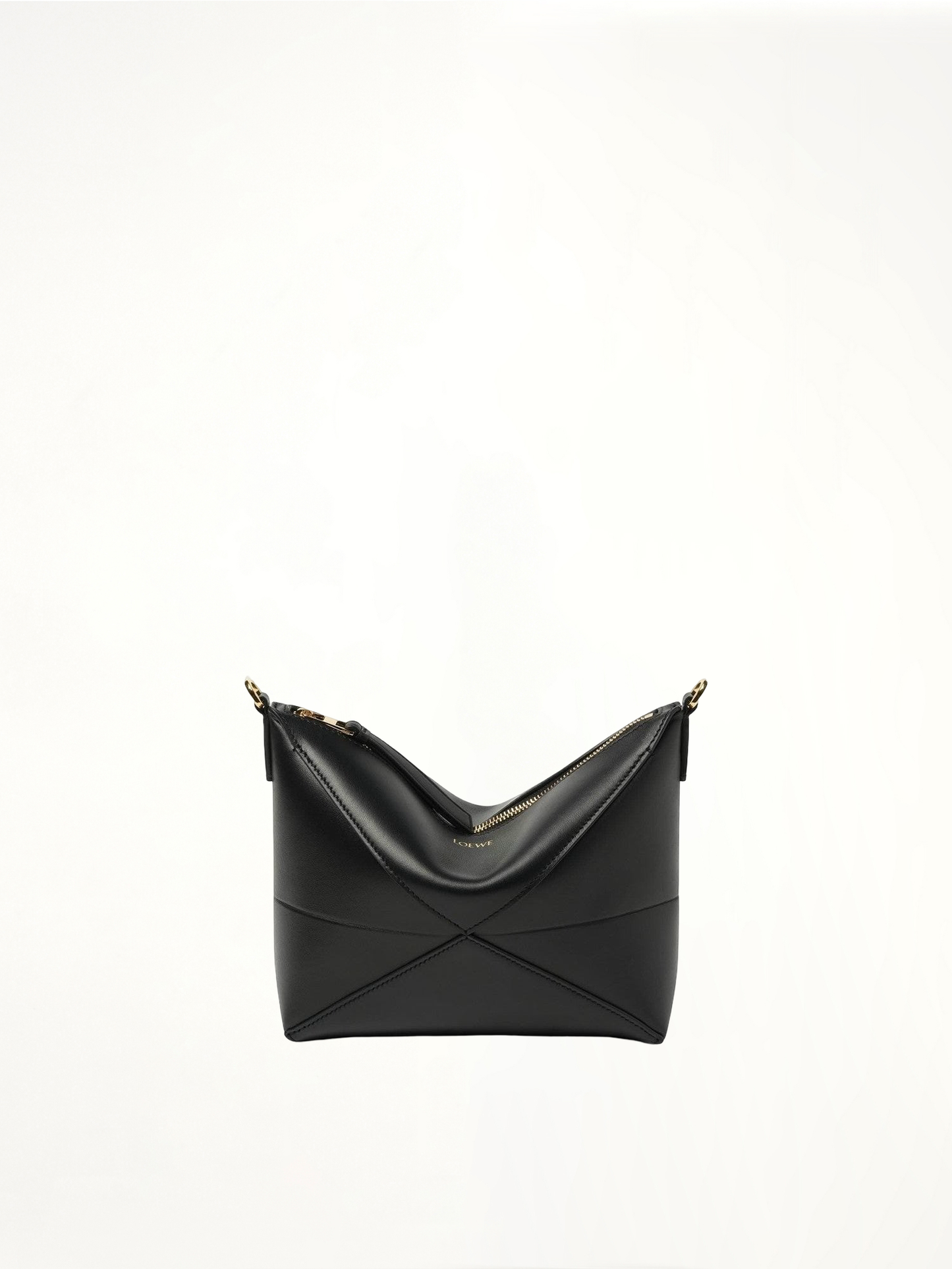 Puzzle Fold Pouch in Black