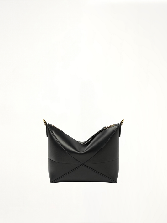 Puzzle Fold Pouch in Black