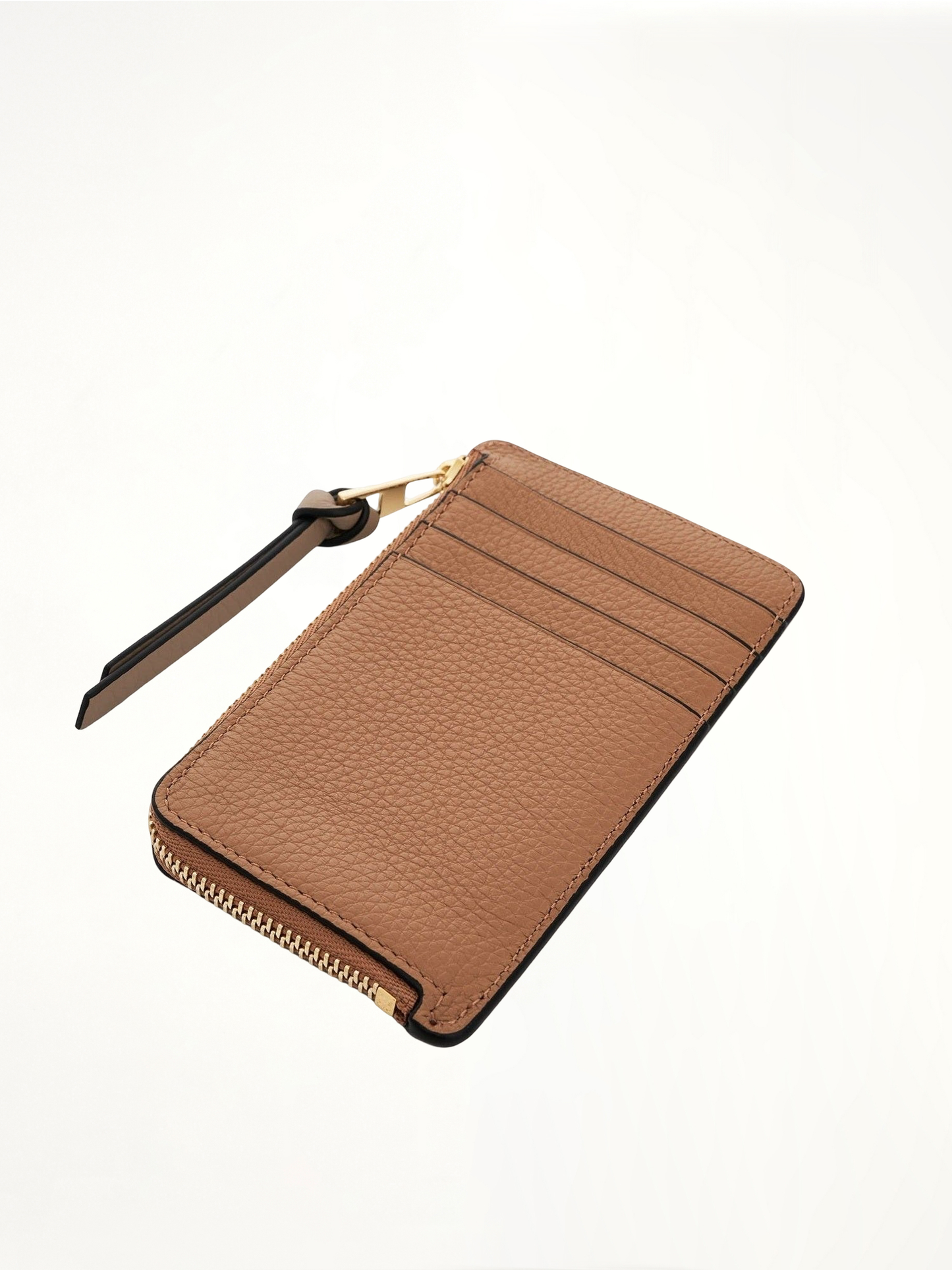 Coin Cardholder in Toffee/Tan