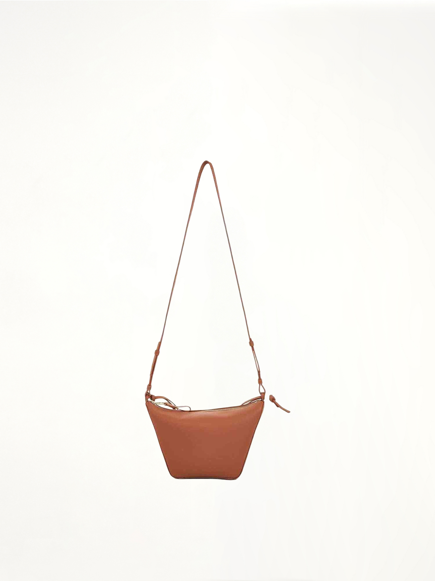 Mini Hammock Hobo Bag in Tan