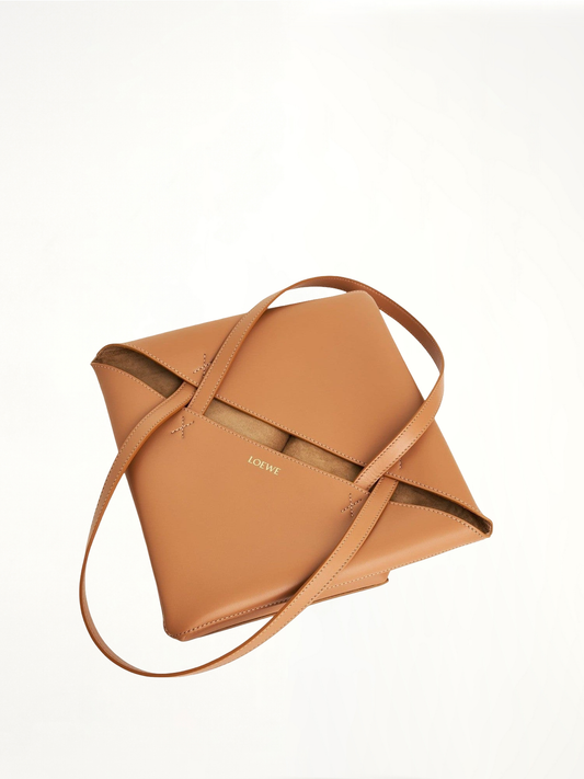 Medium Puzzle Fold Tote Bag in Warm Desert