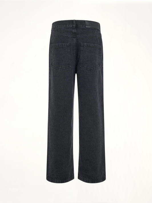 Anagram Baggy Jeans in Black