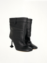 Toy Ankle Boot 90cm in Black Front View | LOEWE