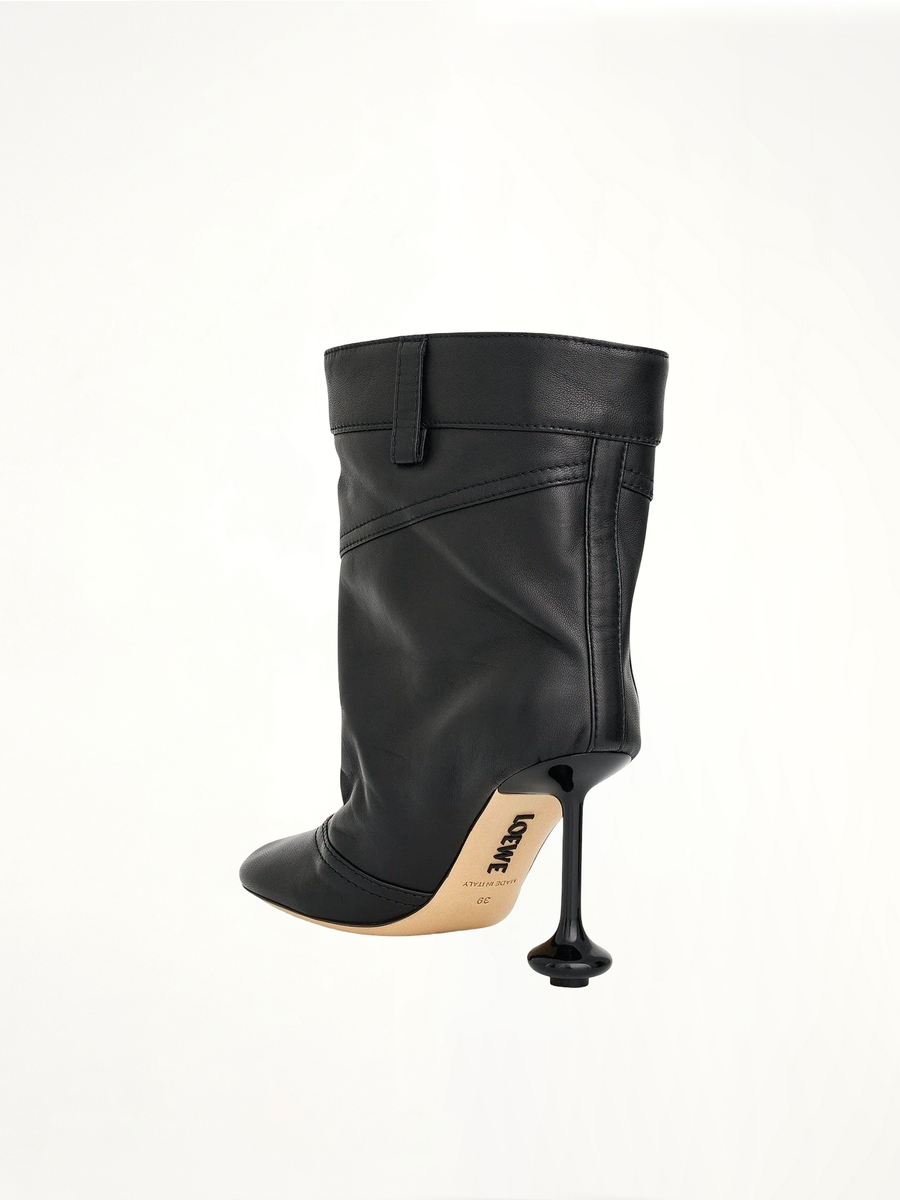 Toy Ankle Boot 90cm in Black Back View | LOEWE