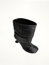 Toy Ankle Boot 90cm in Black Top View | LOEWE