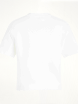 Cotton/Polyamide T-Shirt in White