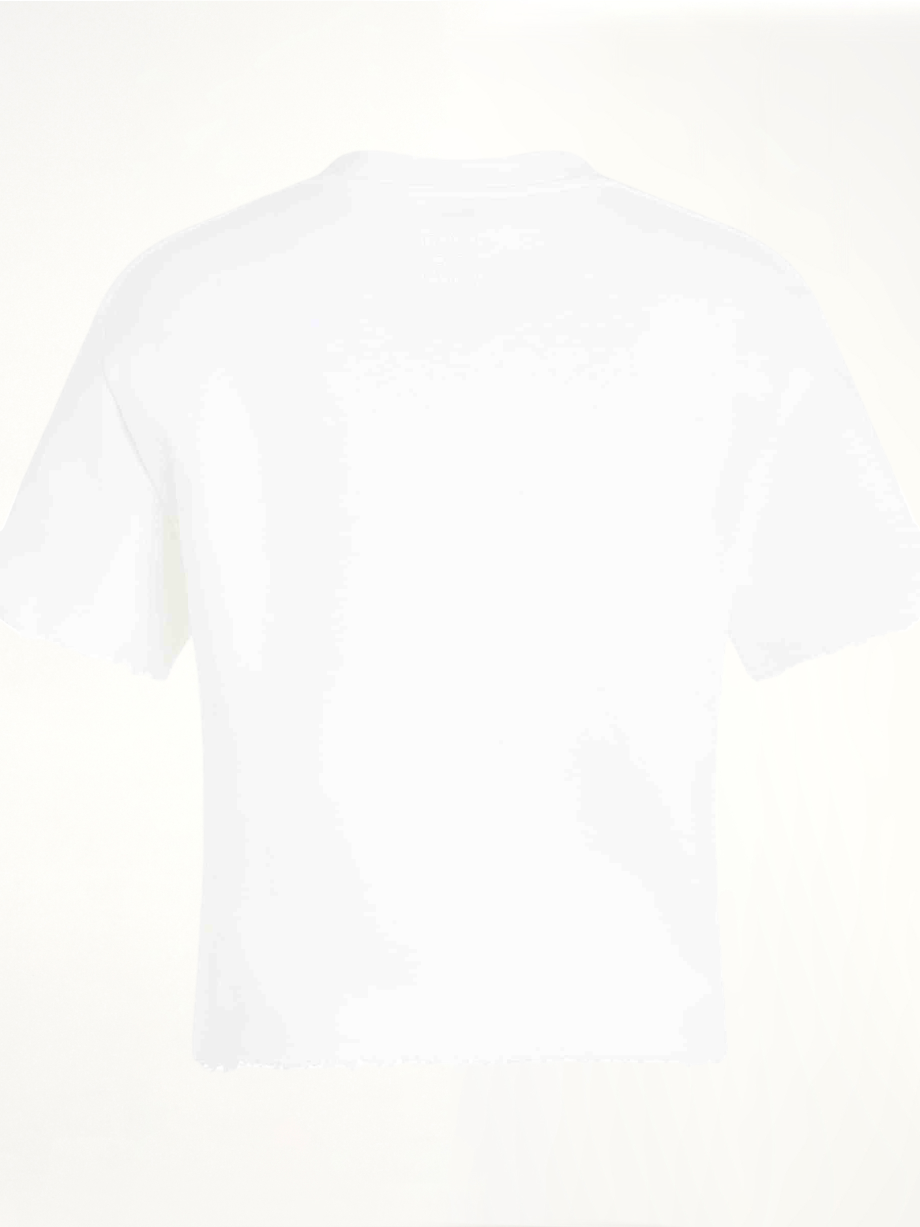 Cotton/Polyamide T-Shirt in White