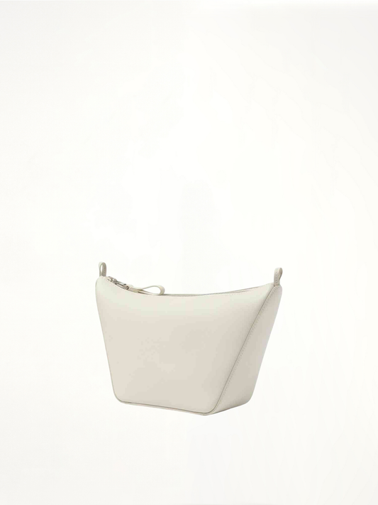 Mini Hammock Hobo Bag in Soft White