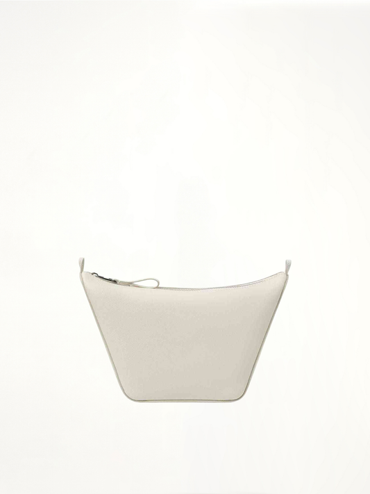 Mini Hammock Hobo Bag in Soft White