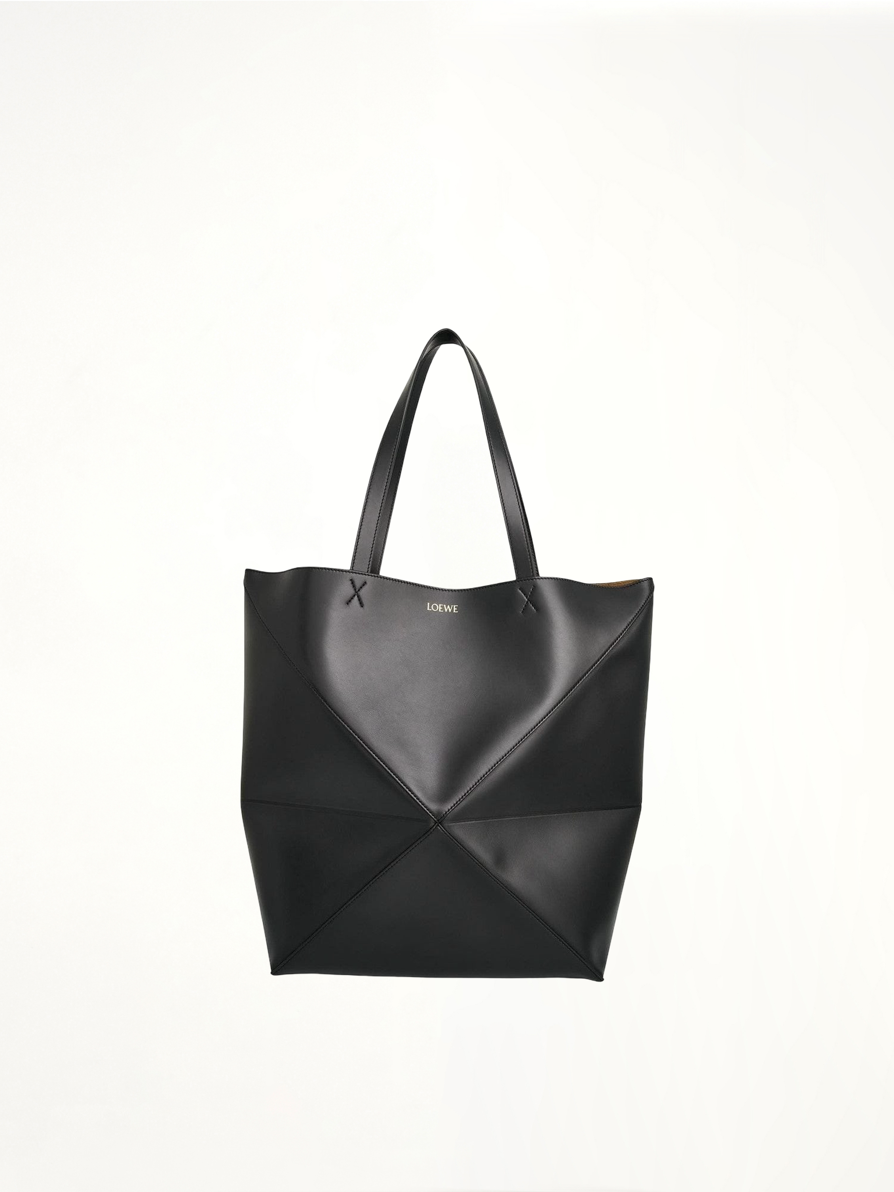 Puzzle Fold Tote XL in Black