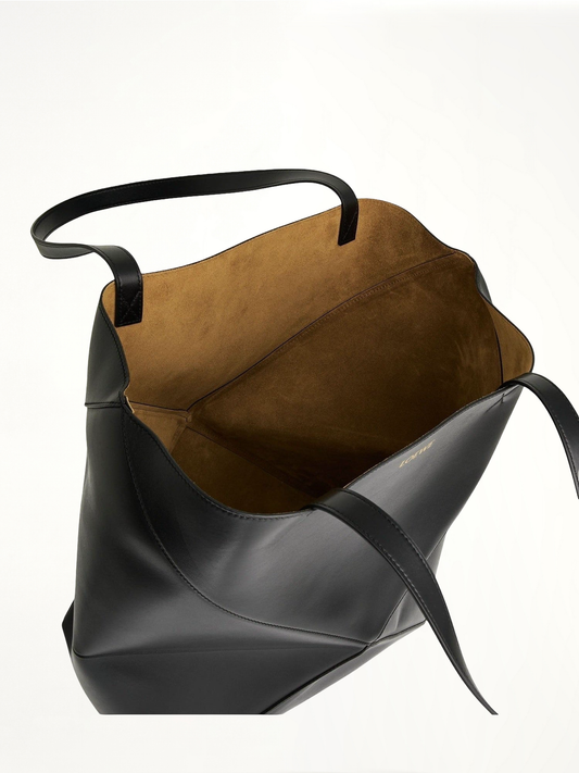 Puzzle Fold Tote XL in Black