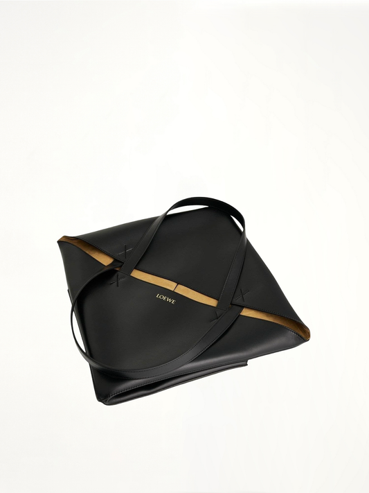 Puzzle Fold Tote XL in Black