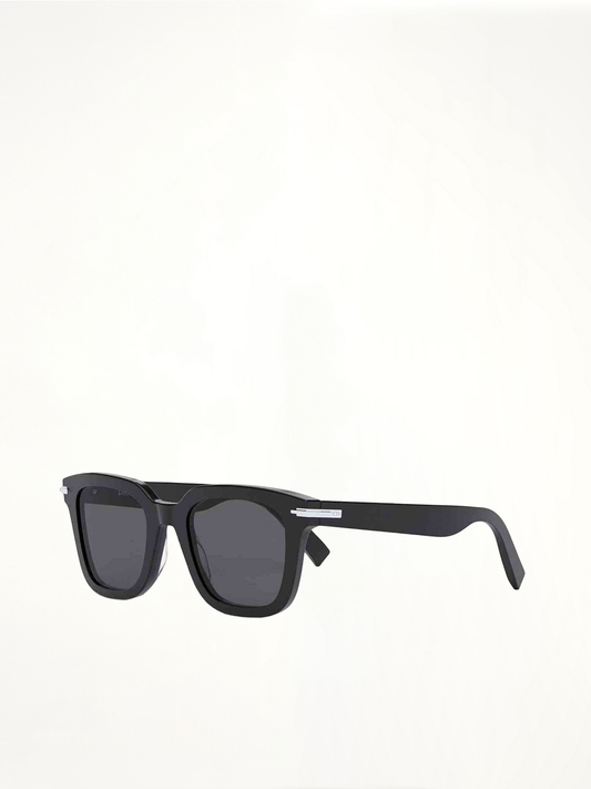 DiorBlacksuit S10I 10P051 Rectangular Sunglasses in Black
