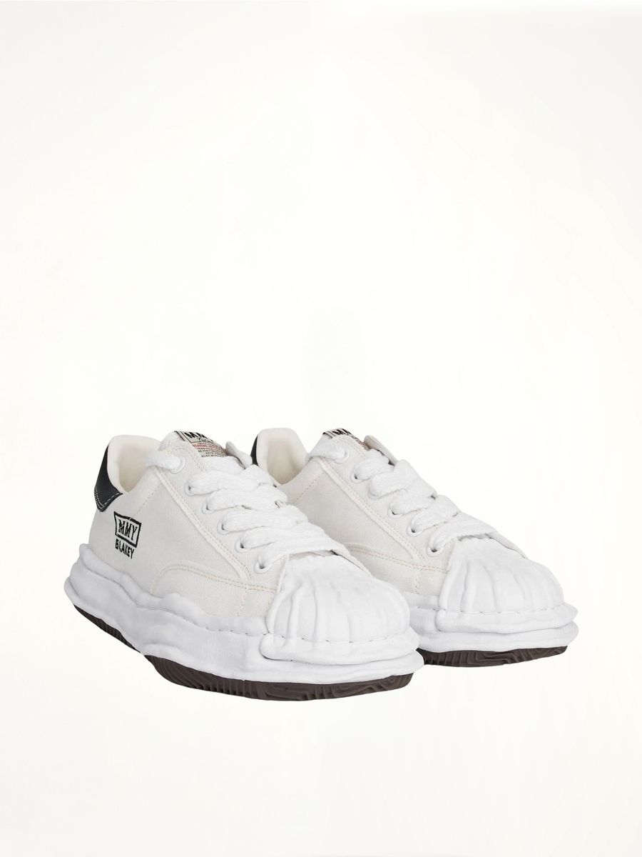Blakey OG Sneaker in White Front View | MAISON MIHARA YASUHIRO