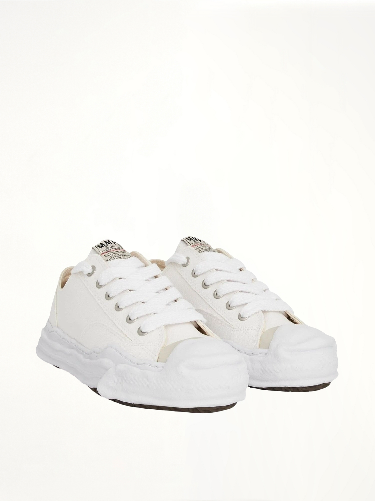 Hank OG Sneaker in White Front View | MAISON MIHARA YASUHIRO
