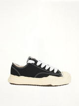 Hank OG Vintage Sneaker in Black/White Side View | MAISON MIHARA YASUHIRO