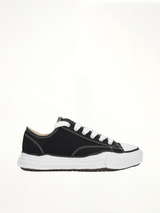 Peterson OG Sneaker in Black/White Side View | MAISON MIHARA YASUHIRO