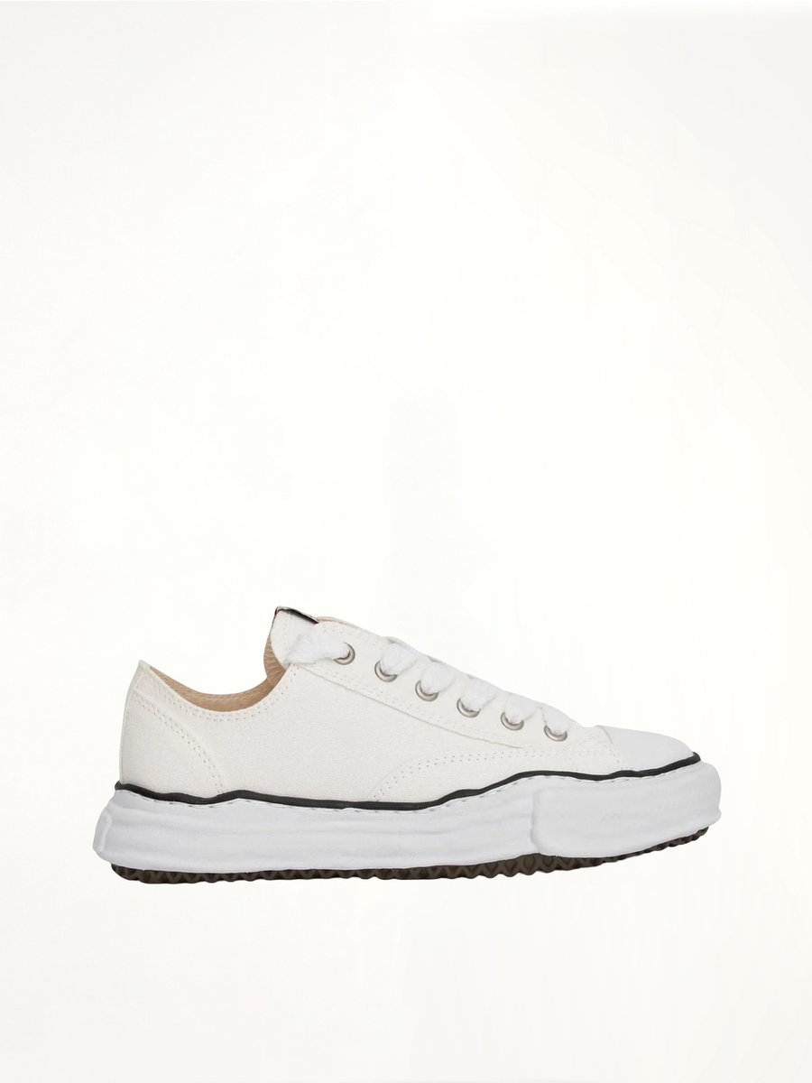 Peterson OG Sneaker in White Side View | MAISON MIHARA YASUHIRO