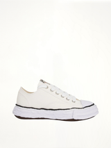 Peterson 23 OG Sneaker in White Side View | MAISON MIHARA YASUHIRO