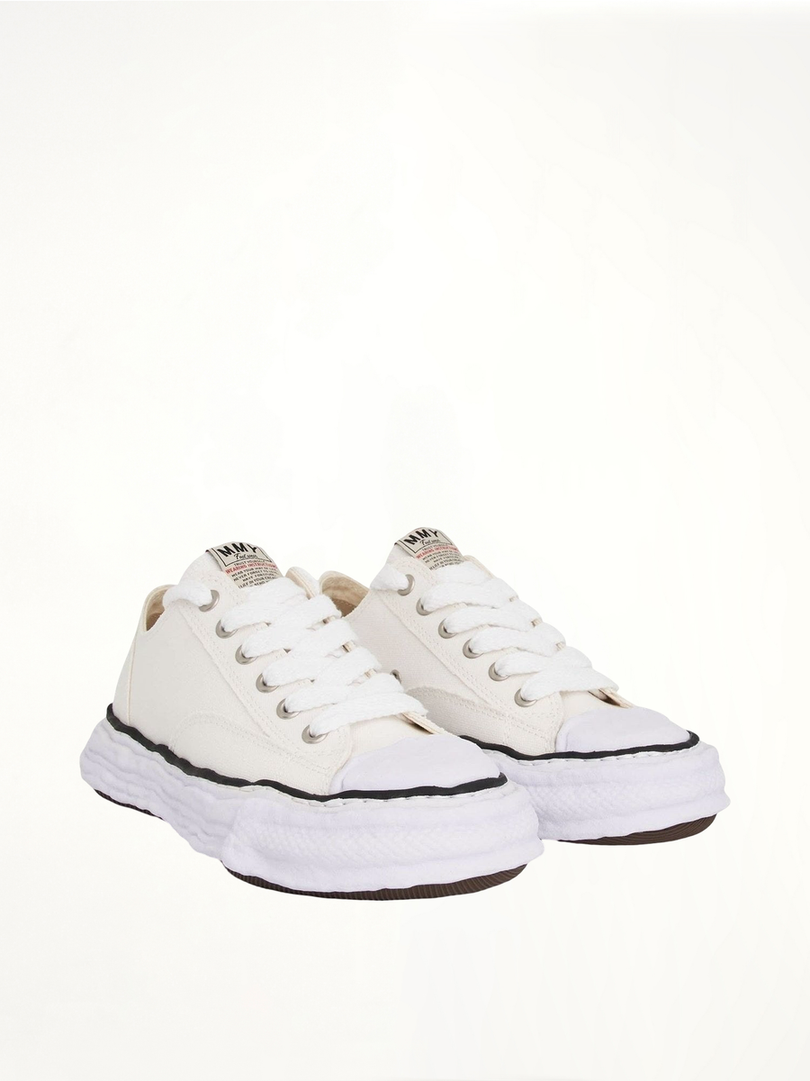 Peterson 23 OG Sneaker in White Front View | MAISON MIHARA YASUHIRO