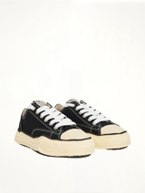 Peterson OG Vintage Sneaker in Black/White Front View | MAISON MIHARA YASUHIRO