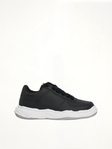 Wayne OG Sneaker in Black/White Side View | MAISON MIHARA YASUHIRO