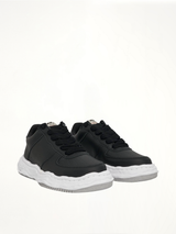 Wayne OG Sneaker in Black/White Front View | MAISON MIHARA YASUHIRO