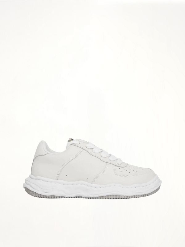 Wayne OG Sneaker in White Side View | MAISON MIHARA YASUHIRO