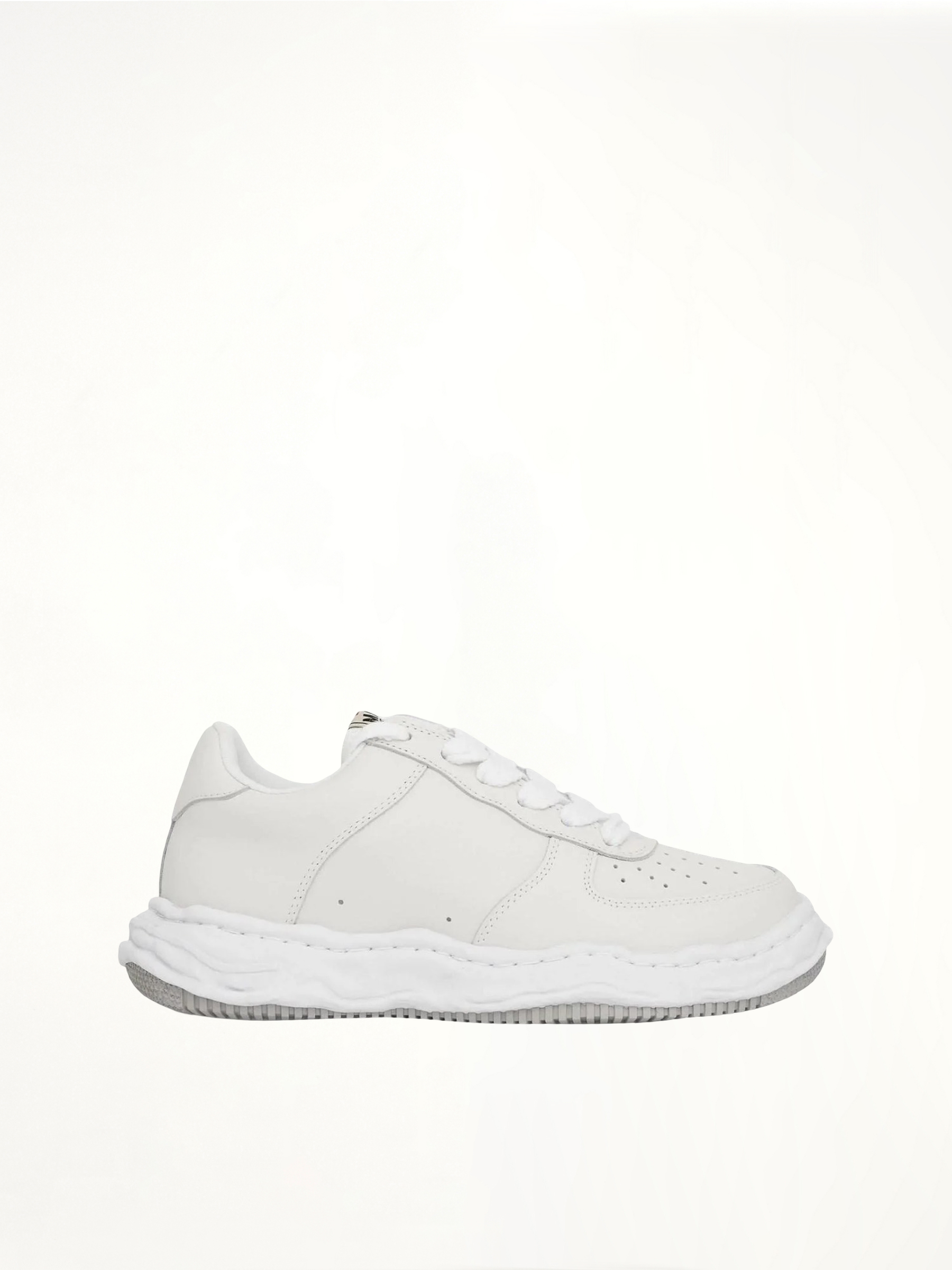 Wayne OG Sneaker in White Side View | MAISON MIHARA YASUHIRO