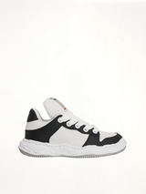 Wayne OG Puffer Sneaker in Black/White Side View | MAISON MIHARA YASUHIRO