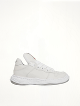Wayne OG Puffer Sneaker in White Side View | MAISON MIHARA YASUHIRO