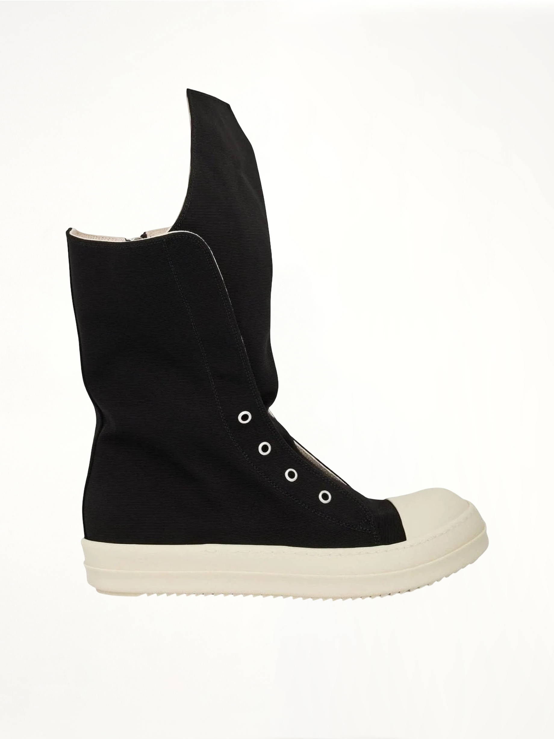 Boot Sneaker in Black/Milk