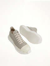 Abstract Sneaker in Pearl/Milk Top View | RICK OWENS DRKSHDW