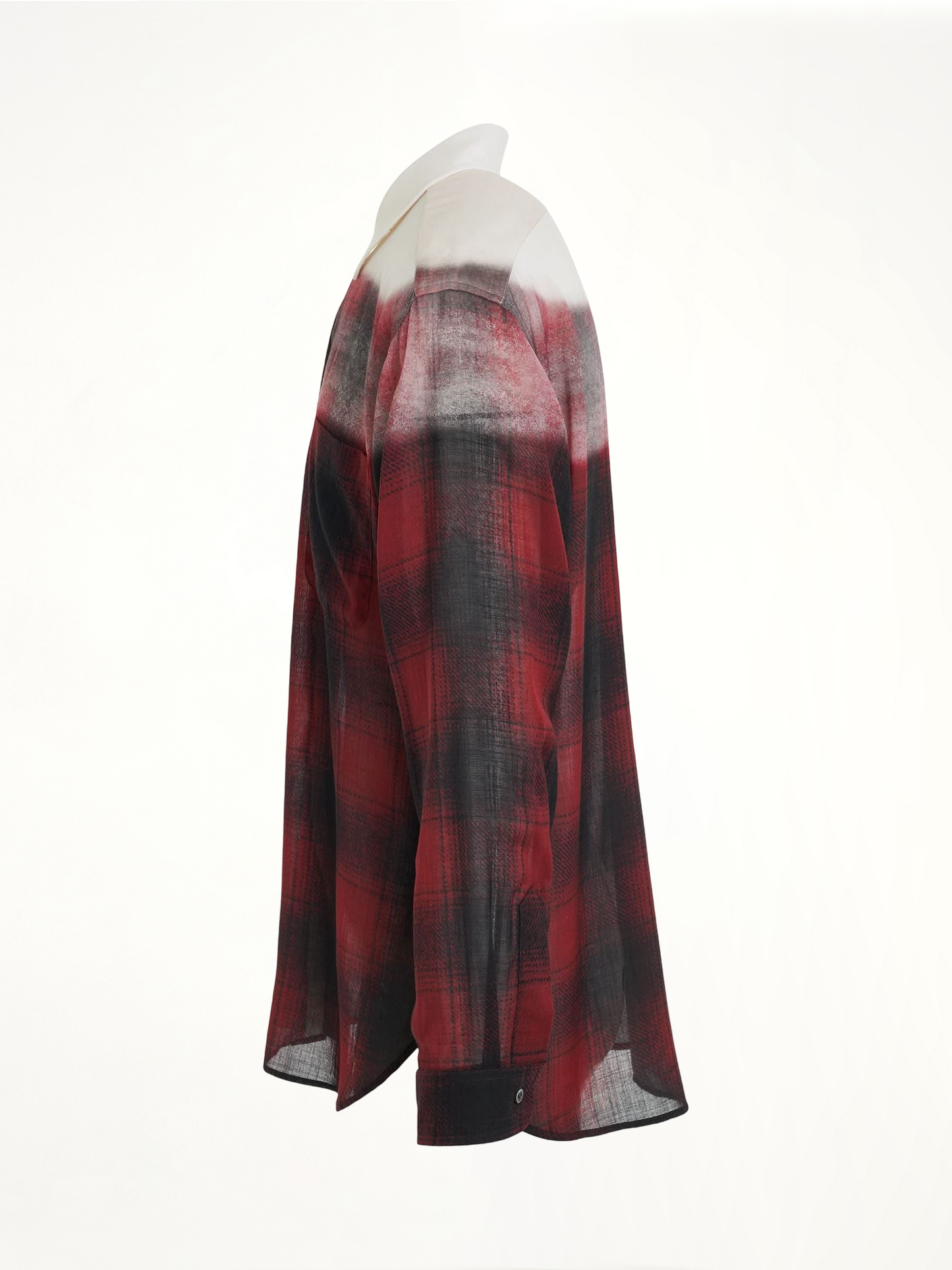 Maison Margiela x Pendleton Checked Shirt in Red Black