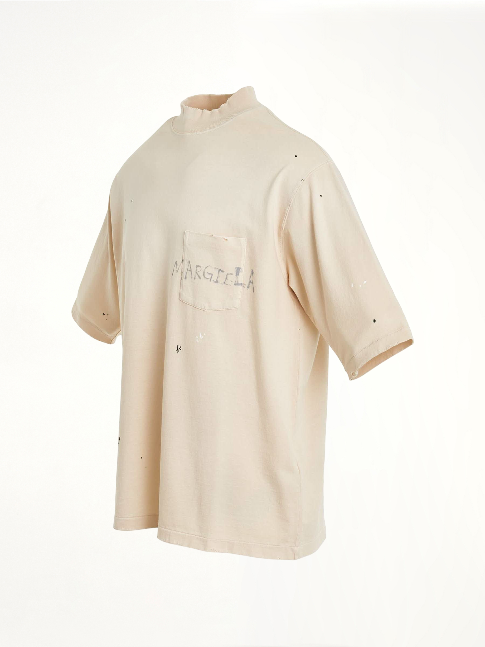 Logo Oversized T-Shirt in Dirty Ecru