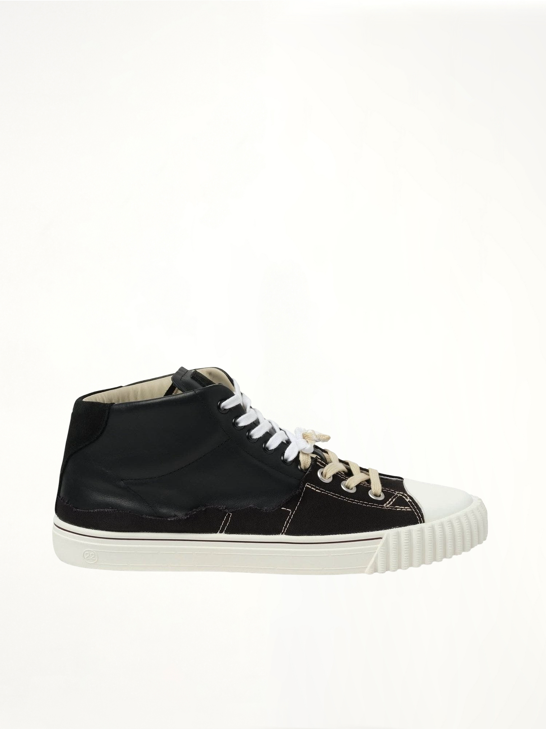 New Evolution Mid Top Sneaker in Black