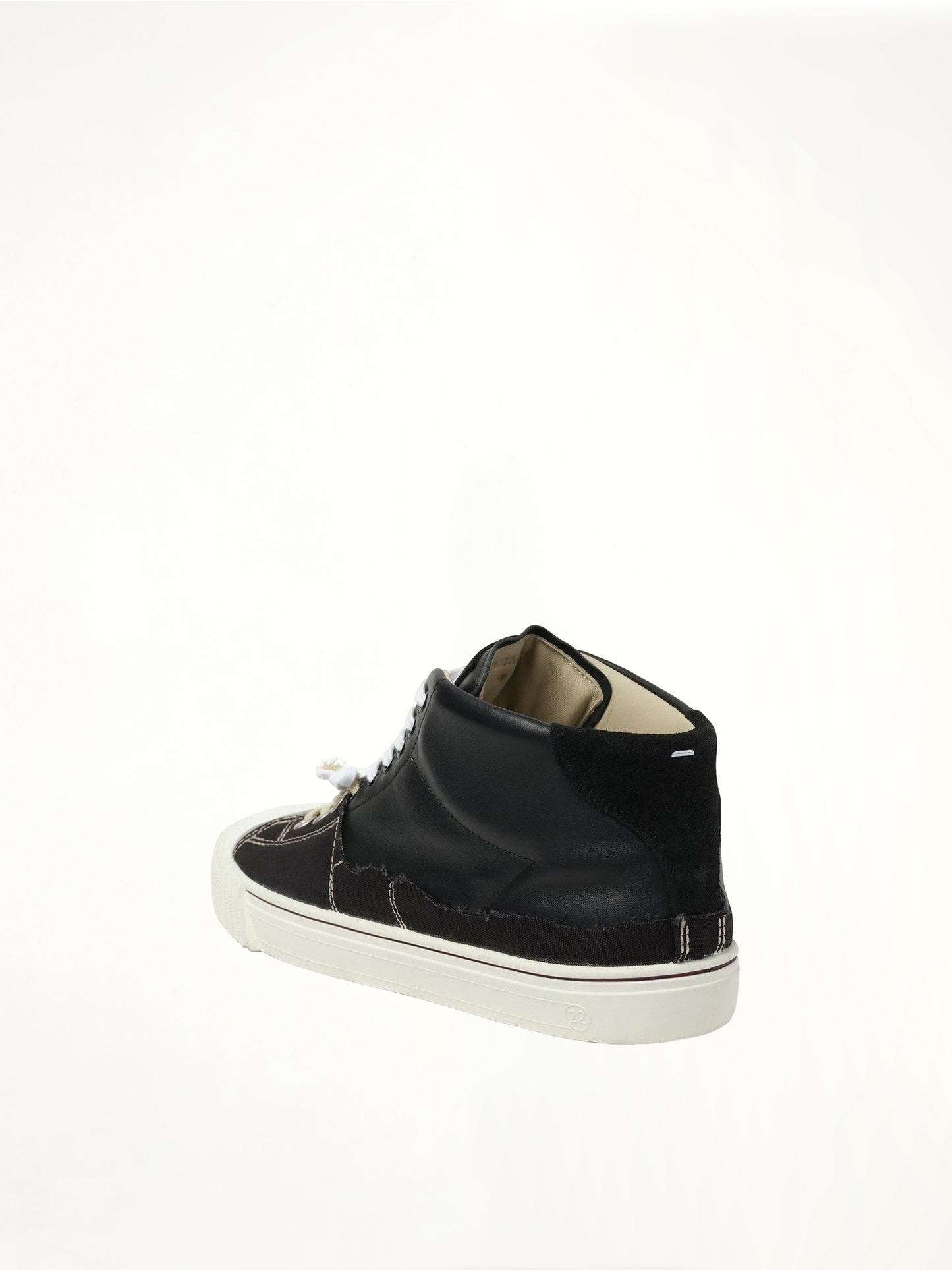 New Evolution Mid Top Sneaker in Black