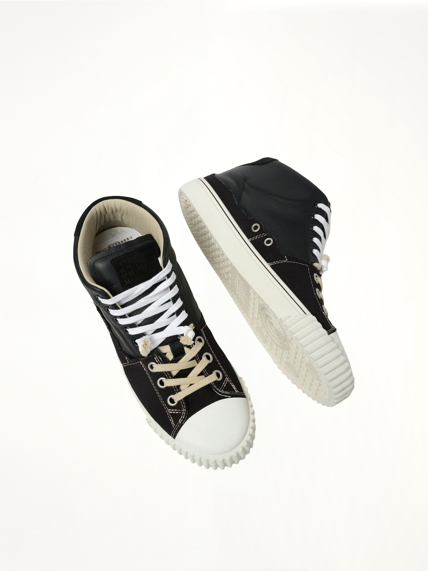 New Evolution Mid Top Sneaker in Black