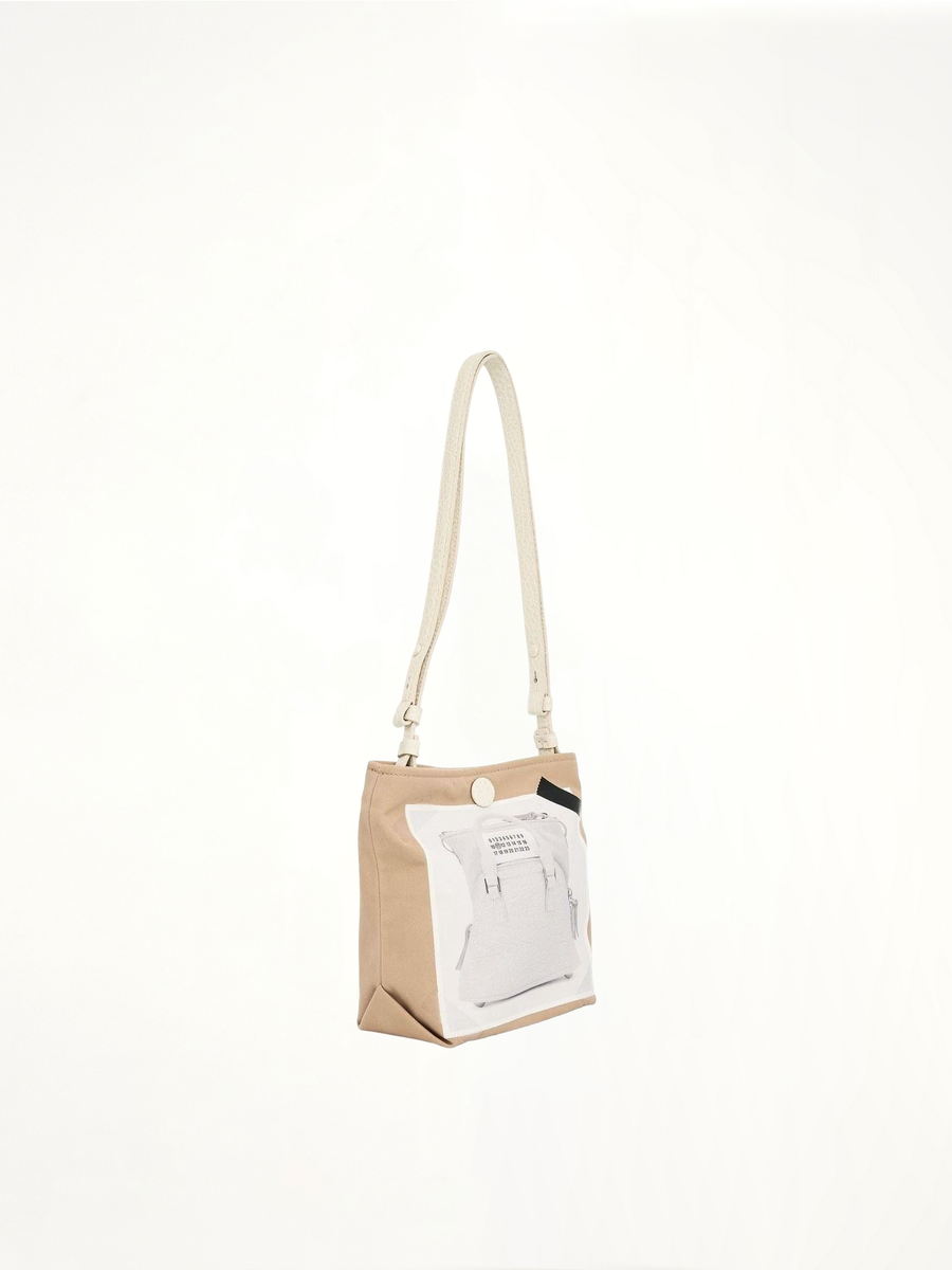 Trompel L'Oeil 5AC Baby Bag in Taupe/Greige