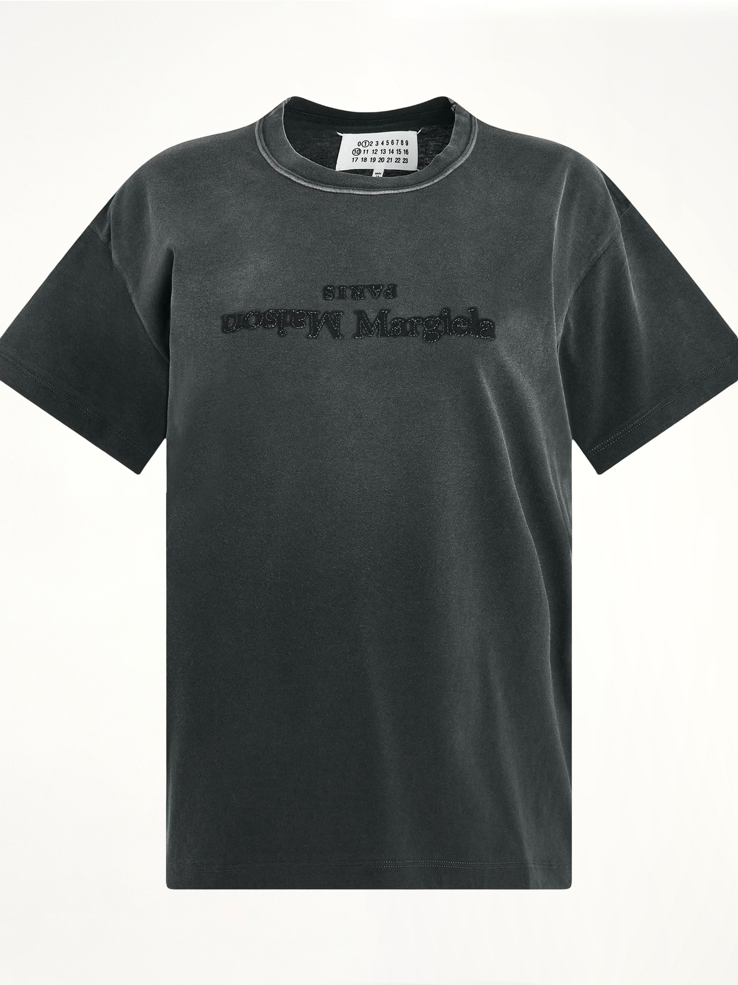 Reverse Logo T-Shirt in Black