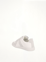 Replica Leather Sneaker in Off White Back View | MAISON MARGIELA