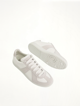 Replica Leather Sneaker in Off White Top View | MAISON MARGIELA
