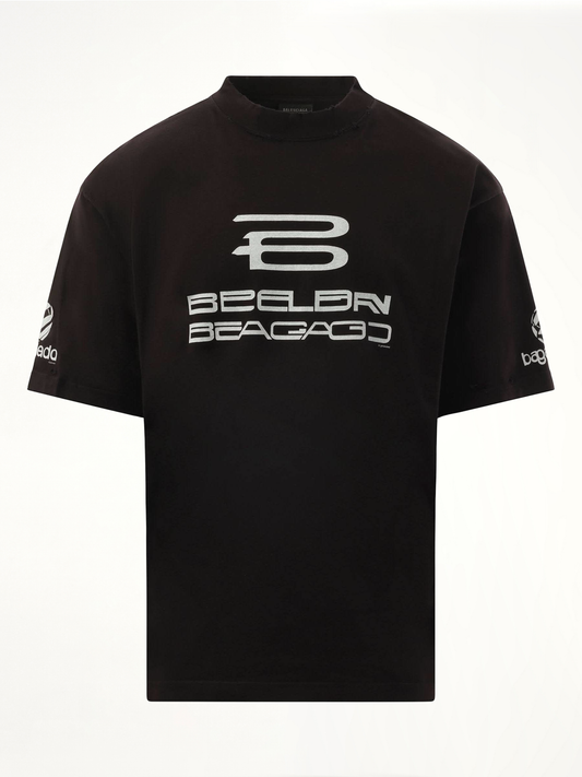 AI Generated Medium Fit T-Shirt in Black/White