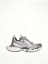 3XL Sneaker in Grey/White/Red Side View | BALENCIAGA