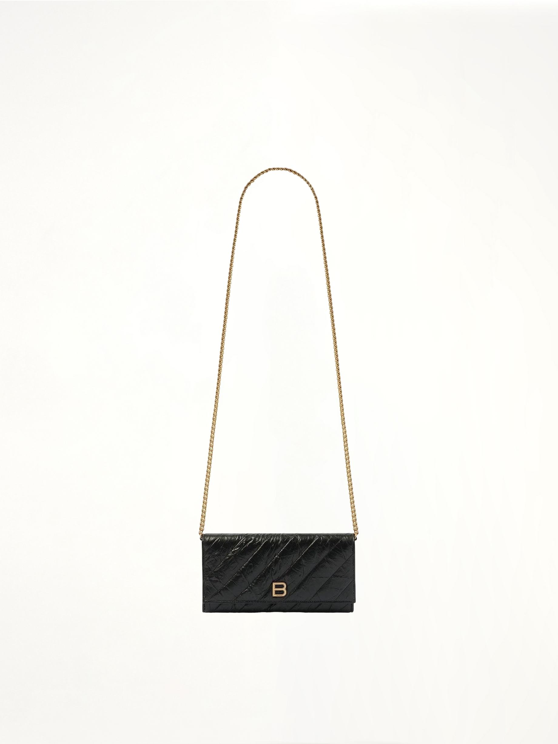 Crush Wallet on Chain in Black