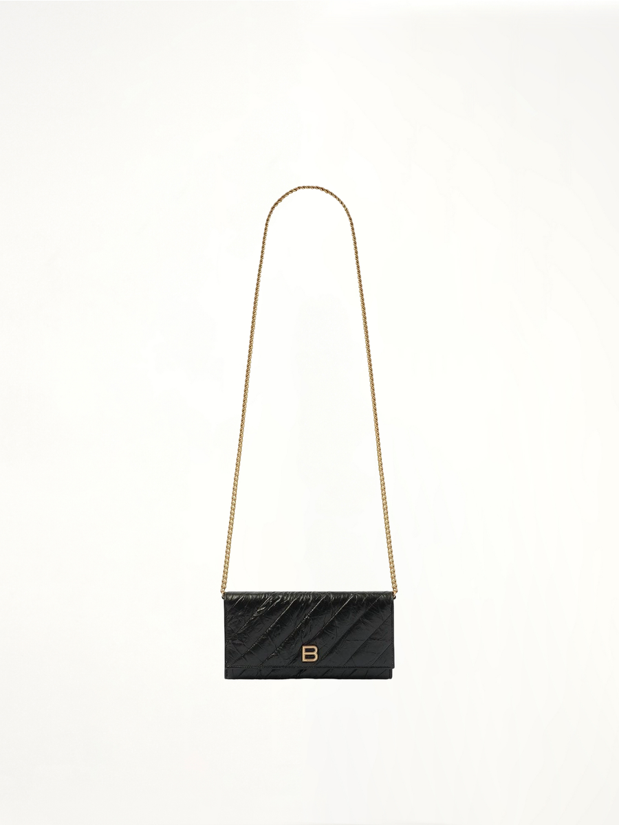 Crush Wallet on Chain in Black