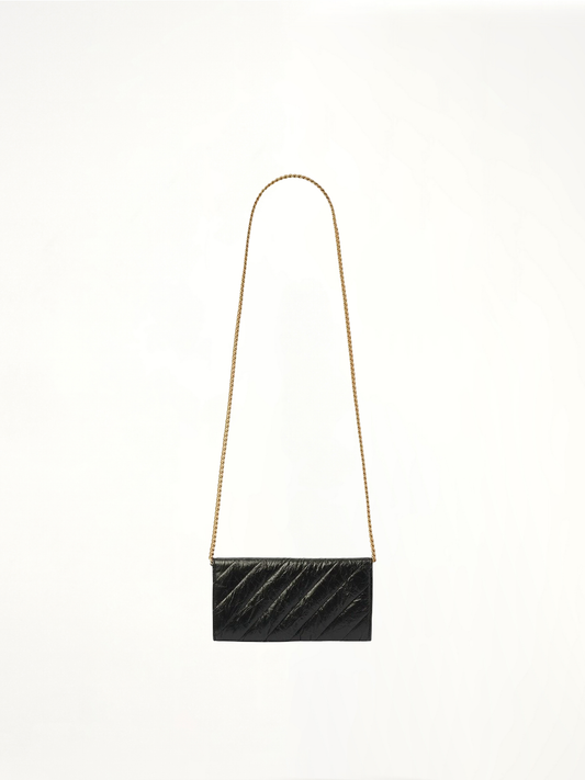 Crush Wallet on Chain in Black
